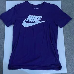 Nike Purple Cotton Tee
